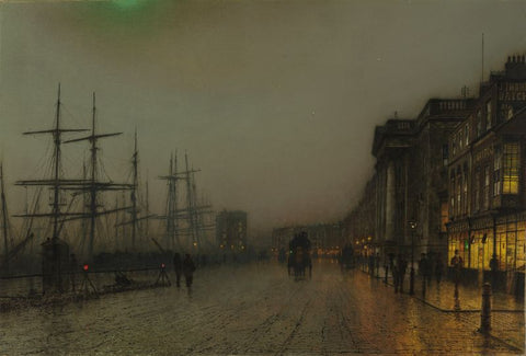 Canny Glasgow by John Atkinson Grimshaw