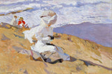 Capturing the moment by Joaquin Sorolla