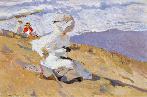 Capturing the moment by Joaquin Sorolla