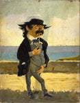 Caricatura di Guglielmo Pampana by Giovanni Boldini