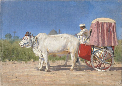 Carriage in Delhi by Vasily Vereshchagin