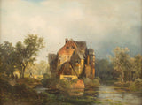 Caspersbroich moated castle by Carl Hilgers