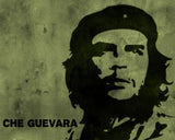 Che Guevara Viva La Revolucion gerahmt Giclée Poster, schwarze Holzrahmen,  Acryl-Abdeckung, Revolution, Linker, marxistisch, sozialistisch, Aktivismus  - .de