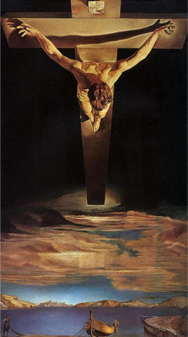 Christ of Saint John of the Cross by Salvador Dali