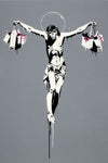 Christ with Shopping Bags by Banksy