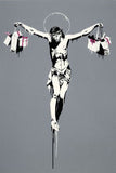 Christ with Shopping Bags by Banksy