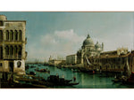 Cityscape Painting View of the Grand Canal and the Dogana by Bernardo Bellotto