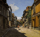 Rue de la Bavole by Claude Monet