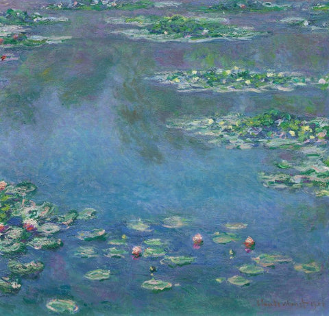 Water Lilies - 1906, Ryerson by Claude Monet