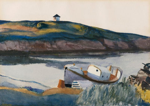 Coast Guard Boat by Edward Hopper