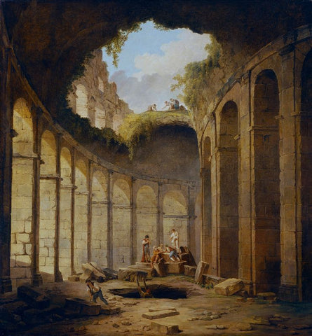 Colosseum, Rome by Hubert Robert