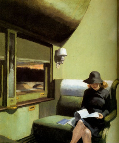 Compartment C by Edward Hopper