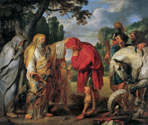 Consacration of Decius Mus by Peter Paul Rubens