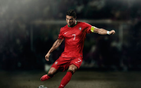 Cristiano Ronaldo Portugal Freekick Poster