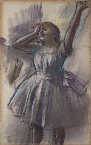 Dancer Stretching by Edgar Degas