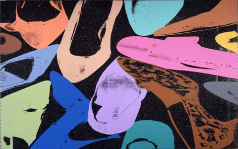 Diamond Dust Shoes by Andy Warhol