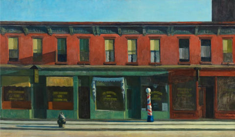 Early Sunday Morning by Edward Hopper