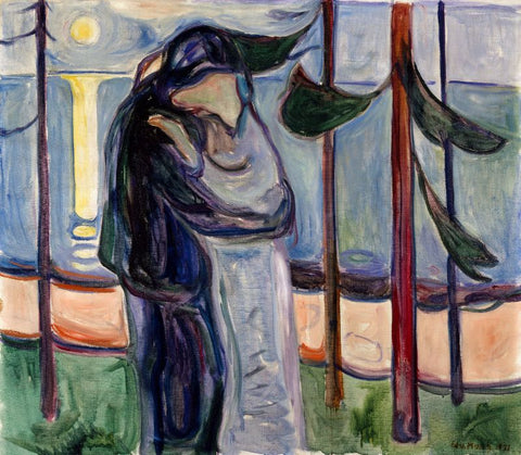 Edvard Munch - The Kiss