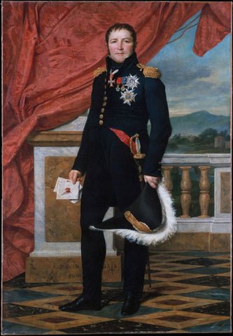 Etienne Maurice Gerard by Jacques Louis David