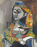 Femme au costume turc dans un fauteuil by Pablo Picasso