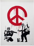 Fighting For Peace by Banksy