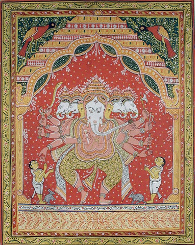 Five Headed Ganesha Painting