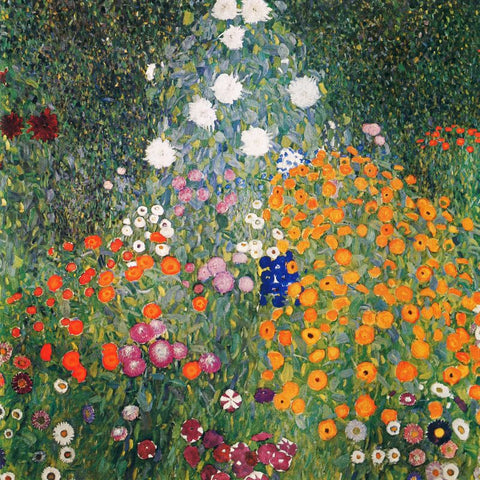 Flower Garden - Bauerngarten by Gustav Klimt