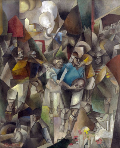 Football Players by Albert Gleizes