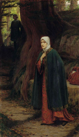 Forest Tryst by Edmund Blair Leighton