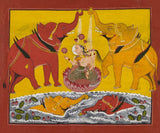 Gaja Lakshmi Painting