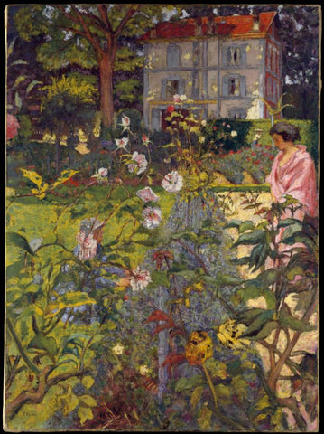 Garden at Vaucresson by Edouard Vuillard
