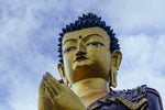 Gautama Buddha statue in Buddha Park of Ravangla, Sikkim by Raja