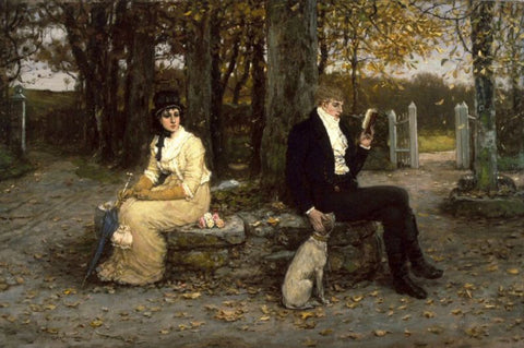 George Henry Boughton - The Waning Honeymoon