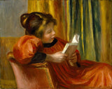 Girl Reading by Pierre-Auguste Renoir