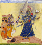 Goddess Bhadrakali Worshipped by the Gods