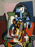 Harlequin Musician by Pablo Picasso