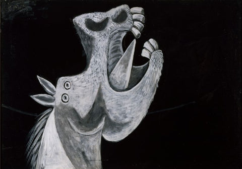 Head of a Horse by Pablo Picasso
