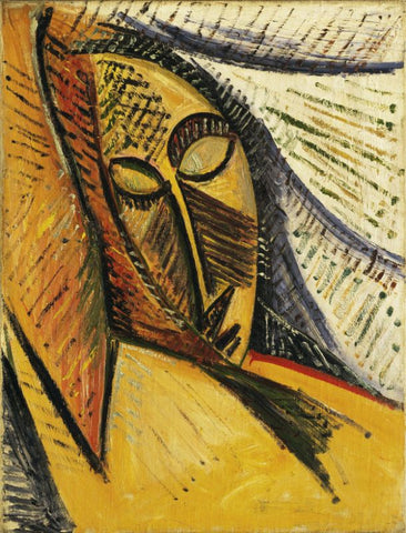Head of a Sleeping Woman by Pablo Picasso