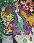 Woman in a Purple Coat by Henri Matisse