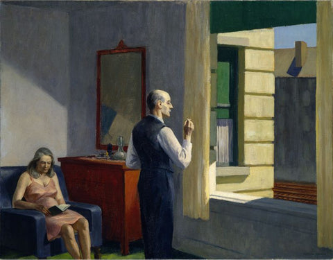 Hotel By A Railroad by Edward Hopper