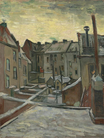 House Seen from the Back by Vincent Van Gogh