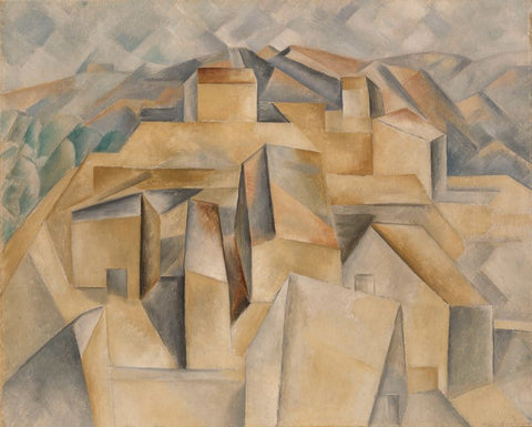 Houses on the Hill by Pablo Picasso