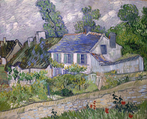 Houses at Auvers by Vincent Van Gogh