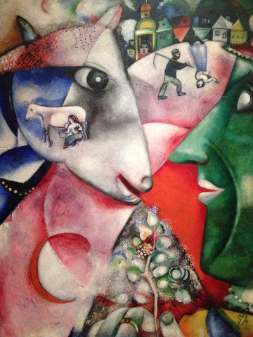 I and the Village by Marc Chagall