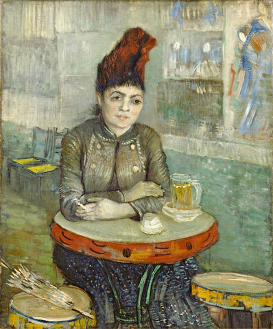 In the Cafe by Vincent Van Gogh