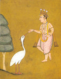 Indian Art Hamsa the Swan Incarnation of Vishnu