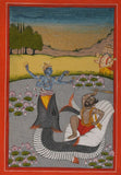 Indian Art Matsya Avatara of Vishnu