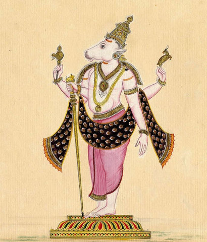 Indian Art Nandieshvara