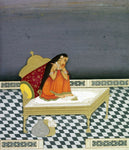 Indian Paintings Jaipur Paintings Vipralabdha Nayika