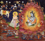 Indian Paintings Mewar Paintings Prince Subuddhi meets Shiva in the Forest of Illusion